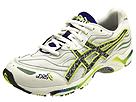 Asics Men's GEL DS Trainer VII (White/New Navy/Limeade) - Men's