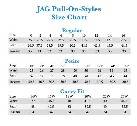 Jag Size Chart