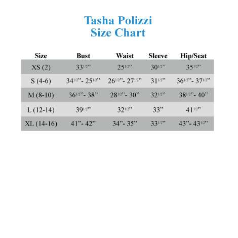 Polizzi Size Chart