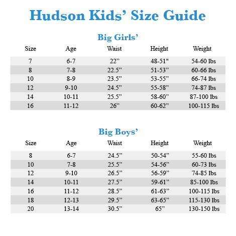 Big Kid Shoe Size Conversion Chart