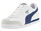 Buy discounted PUMA - Roma Leather Wn's (White/Estate Blue) - Women's online.