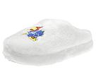 Buy discounted Campus Gear - University of Kansas Plush Slipper (Kansas White) - Women's online.