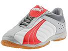 PUMA - Tourada IT (White/Flame Scarlet/Metallic Silver) - Men's,PUMA,Men's:Men's Athletic:Cleats