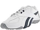 Reebok Classics - Tech Runner Lace (White/Athletic Navy/Carbon/Silver) - Men's,Reebok Classics,Men's:Men's Casual:Trendy:Trendy - Retro