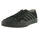 Draven - Duane Peters Lo Top 4-Stripes (Black/Black) - Men's,Draven,Men's:Men's Athletic:Skate Shoes