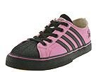 Draven - Duane Peters Lo Top 4-Stripes (Pink/Black) - Men's,Draven,Men's:Men's Athletic:Skate Shoes