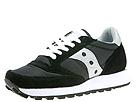 Buy discounted Saucony Kids - Jazz Nylon/Suede (Youth) (Black/Silver) - Kids online.