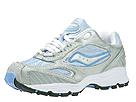 Saucony Kids - Grid Aura TR 6 (Children/Youth) (Carolina/Silver/White) - Kids,Saucony Kids,Kids:Girls Collection:Children Girls Collection:Children Girls Athletic:Athletic - Lace Up