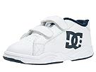 Buy discounted DCShoeCoUSA Kids - Toddlers Hook-and-Loop Court (Infant/Children) (White/Navy) - Kids online.