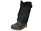 Naturino - Rabbit Fur Boot (Childrens) (Black (Nero) Leather) - Kids