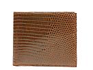 Johnston & Murphy Accessories - Slimfold Wallet (Antique Tan-Lizard) - Accessories