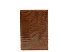 Johnston & Murphy Accessories - Bi-fold Card Case (Antique Tan-Lizard) - Accessories