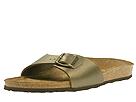 Birkenstock - Madrid (Gold Metallic Leather) - Women's,Birkenstock,Women's:Women's Casual:Casual Sandals:Casual Sandals - Slides/Mules