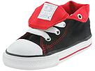 Buy discounted Converse Kids - Chuck Taylor All Star Roll Down (Infant/Children) (Black/Red) - Kids online.
