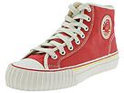 PF Flyers - Center Hi (Red/White Coated Canvas) - Men's,PF Flyers,Men's:Men's Casual:Trendy:Trendy - Retro