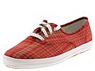 Buy discounted Keds - Champion-Canvas CVO (Red Wellington Plaid) - Women's online.