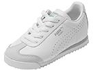 Buy discounted Puma Kids - Roma Perf PS (Children/Youth) (White/White/Silver) - Kids online.