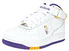 Buy discounted Reebok Classics - NBA Downtime Mid (White/Purple/Yellow) - Men's online.