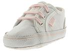 Ralph Lauren Layette Kids - Rory (Infant) (White/Pink Canvas) - Kids,Ralph Lauren Layette Kids,Kids:Girls Collection:Infant Girls Collection:Infant Girls Pre-Walker