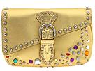 MAXX New York Handbags - Stone Age Chain Flap (Gold) - Accessories,MAXX New York Handbags,Accessories:Handbags:Clutch