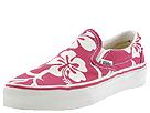 Vans Kids - Classic Slip On (Youth) (Fuschia Festival/White Aloha) - Kids,Vans Kids,Kids:Girls Collection:Youth Girls Collection:Youth Girls Athletic:Athletic - Canvas