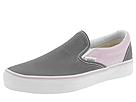 Vans - Classic Slip-On (Dark Gull Grey/Betty) - Men's,Vans,Men's:Men's Athletic:Skate Shoes