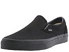 Vans - Classic Slip-On Core Classics (Black/Black) - Men's,Vans,Men's:Men's Athletic:Skate Shoes