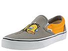 Vans - Classic Slip-On (Medium Grey/Sun Orange Big Bumble Fudge) - Men's,Vans,Men's:Men's Athletic:Skate Shoes