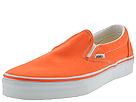 Buy discounted Vans - Classic Slip-On (Vermillion Orange) - Men's online.