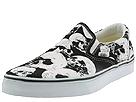 Vans - Classic Slip-On (Black/White Skool O' Skulls) - Men's,Vans,Men's:Men's Athletic:Skate Shoes