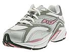 Saucony Kids - Grid T5 (Youth) (White/Silver/Pink) - Kids,Saucony Kids,Kids:Girls Collection:Children Girls Collection:Children Girls Athletic:Athletic - Lace Up