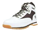 Timberland - Euro Hiker Fabric/Leather (White Smooth Leather With Brown) - Men's,Timberland,Men's:Men's Casual:Casual Boots:Casual Boots - Hiking