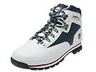 Timberland - Euro Hiker Fabric/Leather (White With Navy And Red) - Men's,Timberland,Men's:Men's Casual:Casual Boots:Casual Boots - Hiking