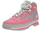 Buy discounted Timberland - Euro Hiker Fabric/Leather (Fuchsia Rose Nubuck With Grey) - Women's online.