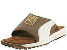 PUMA - EZ Slider (Bison Brown/Snow White/Pale Gold) - Men's,PUMA,Men's:Men's Casual:Casual Sandals:Casual Sandals - Slides