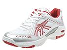 Asics - Gel-Wahine (White/Red/Silver) - Women's,Asics,Women's:Women's Athletic:Volleyball