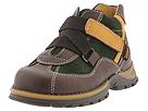 Petit Shoes - 43708 (Children) (Brown Leather/Orange &amp; Olive) - Kids,Petit Shoes,Kids:Boys Collection:Children Boys Collection:Children Boys Athletic:Athletic - Hook and Loop