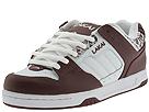 Lakai - Bronson (White/Maroon Leather) - Men's