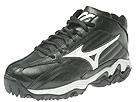 Mizuno - Wave Trainer Mid G2 (Black/White) - Men's,Mizuno,Men's:Men's Athletic:Baseball