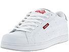 Lakai - Kingston (White Leather Print) - Men's,Lakai,Men's:Men's Athletic:Skate Shoes