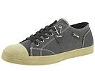 Fender Footwear - Beat Lo Top (Black/Canvas Distressed Leather) - Men's,Fender Footwear,Men's:Men's Casual:Trendy:Trendy - Retro