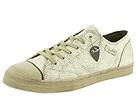 Buy discounted Fender Footwear - Beat Lo Top (Off White Distressed Leather) - Men's online.