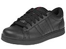 Lakai - Clermont (Black/Red Leather) - Men's