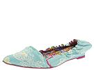 Buy discounted Irregular Choice - 2916-5A (Turquoise Floral Print Fabric) - Women's online.