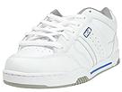 DVS Shoe Company - Berra 4 (White/Royal Pebble Leather) - Men's,DVS Shoe Company,Men's:Men's Athletic:Skate Shoes