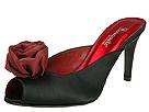 Bouquets - Antonia (Black W/ Burgundy Bow) - Women's,Bouquets,Women's:Women's Dress:Dress Sandals:Dress Sandals - Backless