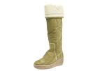 KORS by Michael Kors - Crosby (Olive Sport Suede/Wedge Heel) - Women's,KORS by Michael Kors,Women's:Women's Dress:Dress Boots:Dress Boots - Pull-On