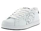 DVS Shoe Company - Revival Splat (White/Black Leather) - Men's