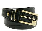 Buy discounted Stacy Adams - Leather Embossed Croco Belt 6-041 (Black) - Accessories online.