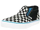 Vans - Slikka (Black/Arainy Day Checkerboard) - Men's,Vans,Men's:Men's Athletic:Skate Shoes